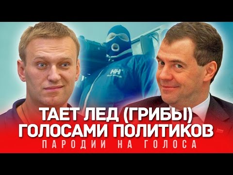 видео: ТАЕТ ЛЁД Голосами Политиков (Грибы)