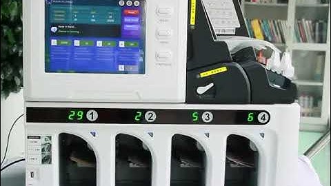 Matrix 8510   4+1 POCKET NOTE SORTING MACHINE