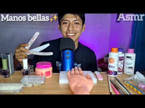 "ASMR Manicure Spa 🧼💅 | Roleplay Realista para Dormir y Relajarte"