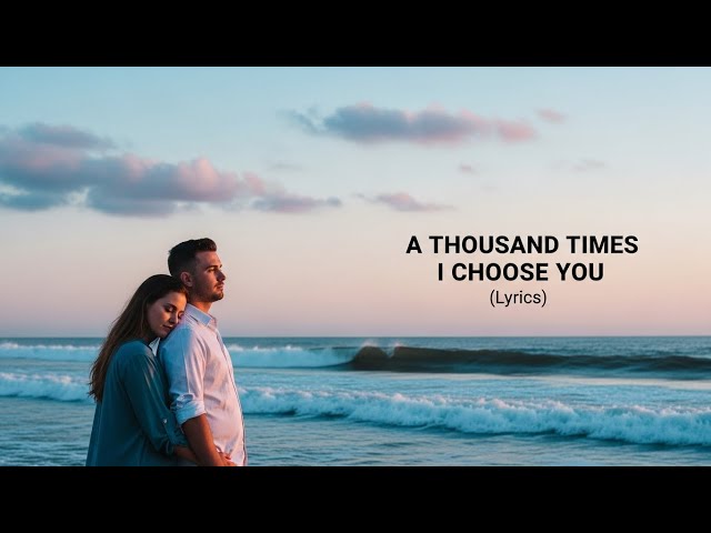 A Thousand Times I Choose You ❤️ | Deep Romantic Love Song | Emotional Lyrics Video