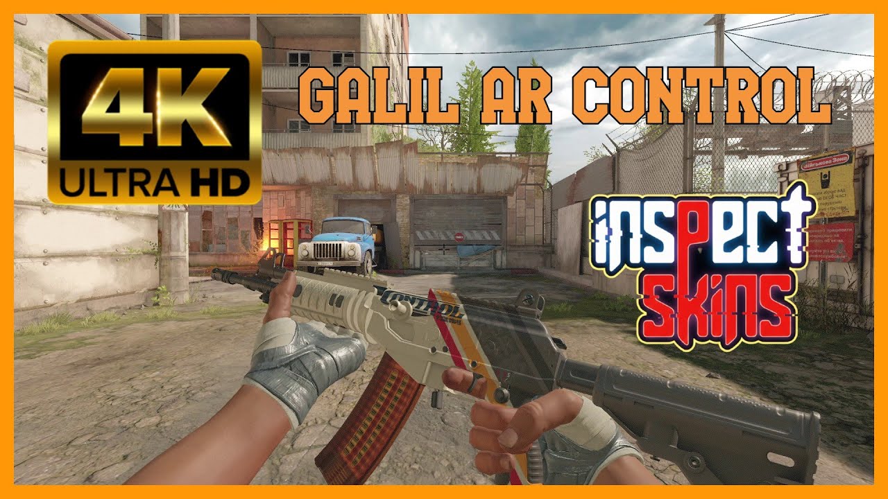 Galil AR  Control - Skin Inspect & Showcase (All Floats) | CS2 | GGDROP [4K60FPS]