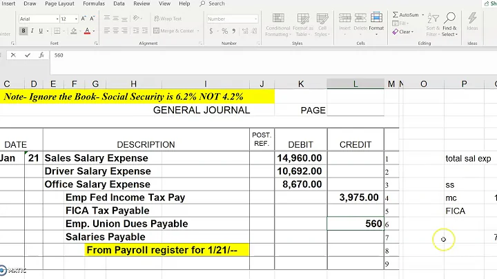 Exercise7.6 Journalizing Payroll Register Transactions C7!