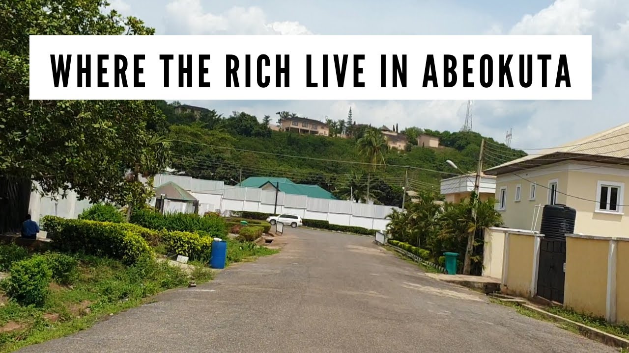 WHERE THE RICH LIVE IN ABEOKUTA | REAL ESTATE IN OGUN STATE IS BIG