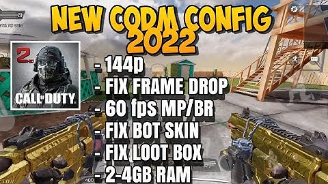 CODM 144P CONFIG SEASON 1 | ANTI LAG, NO FRAME DROP FIX 60FPS BR/MP 3GB RAM BELOW, CONFIG CODM 2022