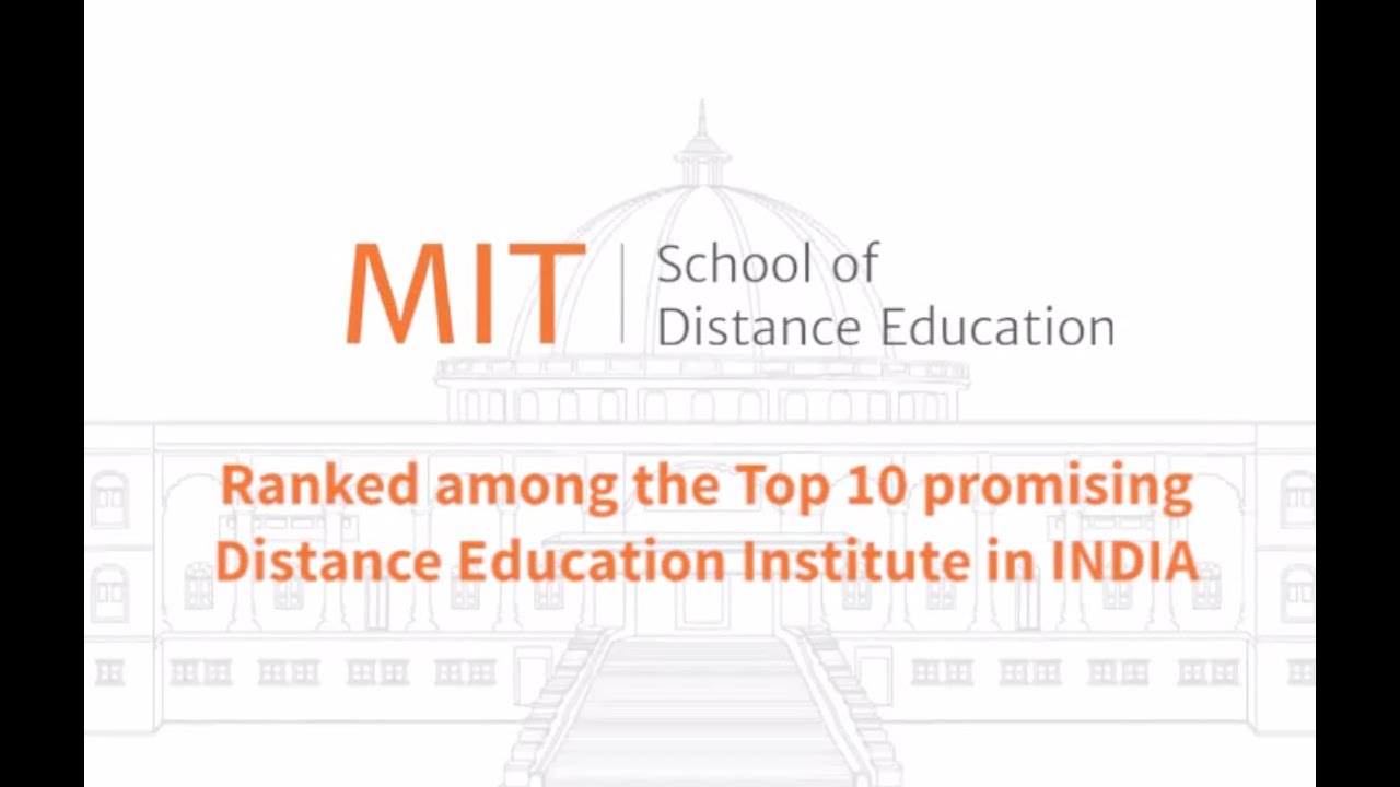 mit distance education courses