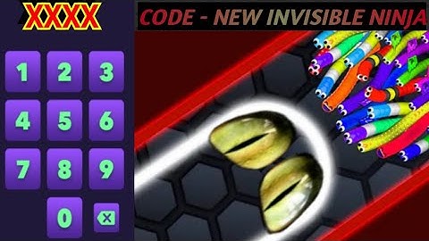 Slither.io CODE - INVISIBLE NINJA Update - 2B SCORE WORLD RECORD (Epic GamePLAY)