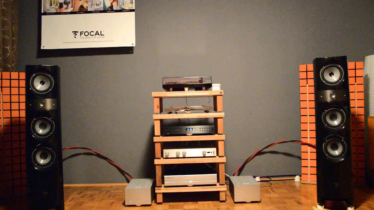 FOCAL 1028Be2, Audiolab 8200CDQ, 8200MB, The CHORD Company Signature Cables - YouTube