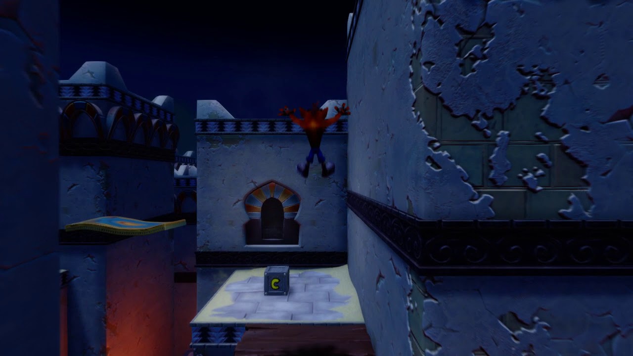 Crash Bandicoot 3 Warped N.Sane (PC) walkthrough Flaming Passion