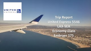 Pre-Covid 19 Trip Report 2020 | United Express | Embraer 175 | Economy