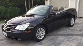 2010 Chrysler Sebring Touring Convertible Review and Test Drive by Bill Auto Europa Naples