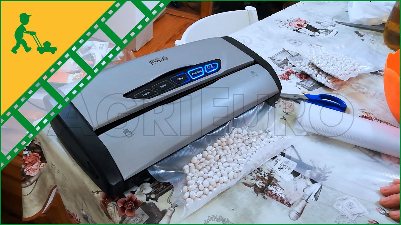 AIRSEN ini acchina Sottovuoto per Alienti, Portatile con Potenza di