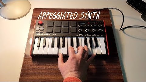 Creating A EDM Song On The Akai Mpk3 Midi Keyboard