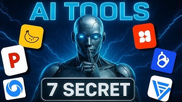 7 FREE Secret AI Tools Big Creators Use for Video Editing (Free & Powerful)