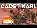 Karl trains with the Australian Army | TODAY Show Australia