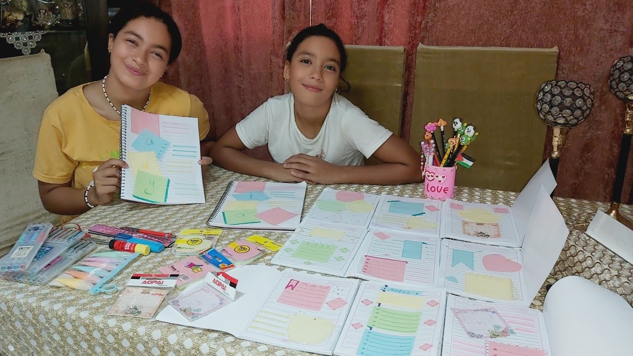 تزيين الدفاتر المدرسية 📚 الكشاكيل والكراسات 📔📕📗بطريقة جديدة 🗂 Back to school  🏫