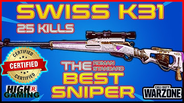 The SWISS K31 is BETTER than the KAR98k! The BEST SWISS K31 Class Build | Best Sniper in Warzone CW