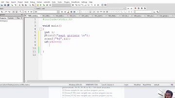23 Kullanıcının girdiği sayının tek mi çift mi olduğunu bulan program