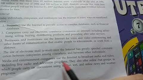 Chapter - 5 Computer Networking, Multimedia Basics