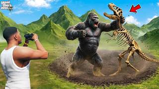 Franklin Find Dinosaur Skeleton in GTA 5