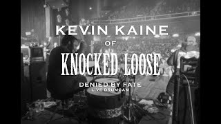 Kevin Kane of Knocked Loose - &quot;Denied by Fate&quot; Live Drumcam | SJC Custom Drums