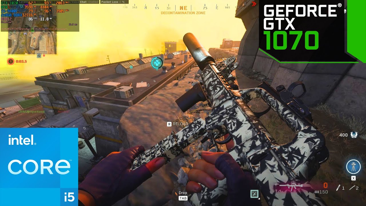 COD:Warzone Season 5 (Rebirth) | GTX 1070 + i5-9400F | Low settings [BEST BUDGET VIDEOCARD]