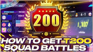 FIFA 22 HOW TO GET TOP 200 IN SQUAD BATTLES! - FIFA 22 ULTIMATE TEAM