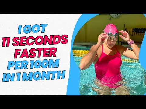 I swam over 29KM in February... and got A LOT faster!