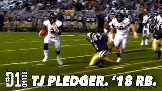 TJ Pledger Football Highlights: 2018 RB (Chaminade) Mixtape - CollegeLevelAthletes.com