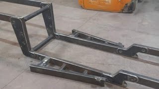 Custom truck chassis build for the 1942 Chevy Rat Rod!