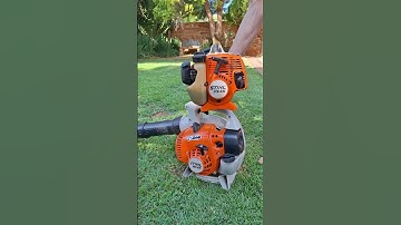 How not to start a Stihl FS45 😆  #michaelstoolbench #stihl #bg56 #fs45 #stringtrimmer