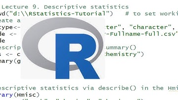 Discovering Statistics using R session 4