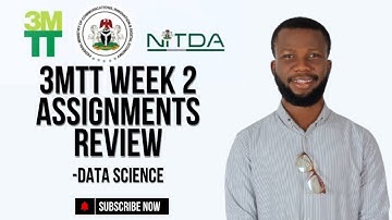 3MTT Week 2 Assignments Review - Data Science #TechWithJaja #ConfidenceOkoJaja