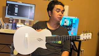 enya nova go mini acoustic guitar review #enyanovago #acousticguitar #enya