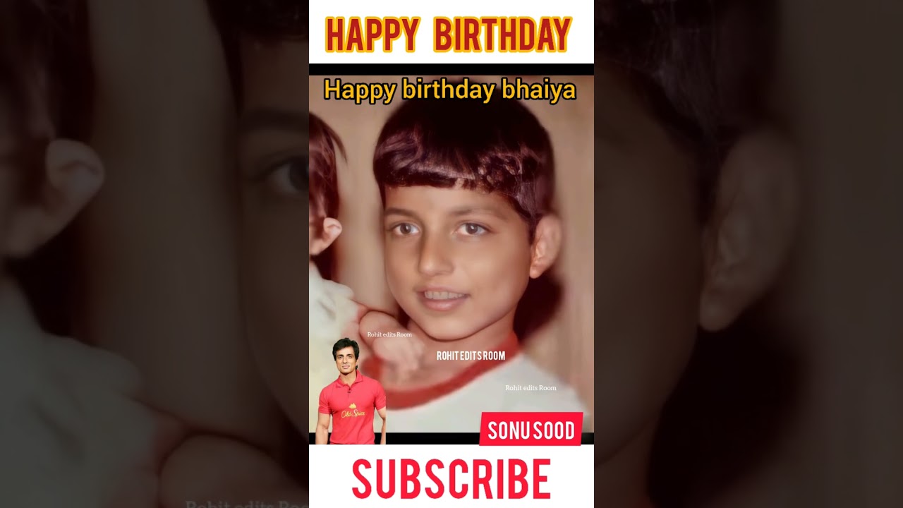 sonu sood happy birthday 🎂 