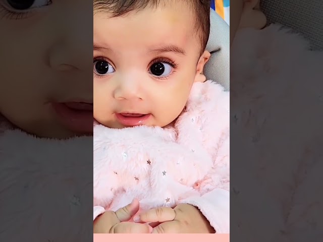 Baby girl😍 || Cute Baby || #babygirl #cutebaby #babyvideos #youtubeshorts #baby #princess #viral class=