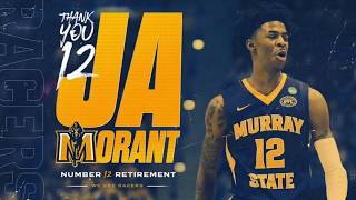 Ja Morant Number 12 Retirement Ceremony Compilation Video