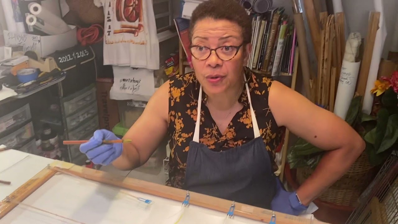Beginners Silk Painting Workshop: Painting pt 2