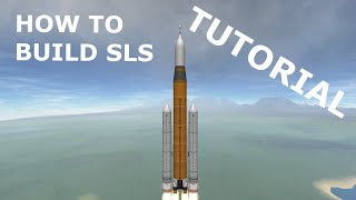 KSP Tutorial: How to Build A STOCK SLS and Orion! 1.11