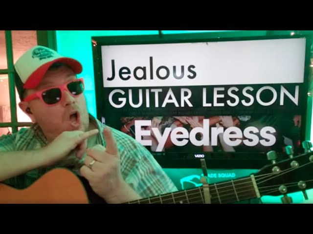 How To Play Jealous - Eyedress Guitar Tutorial (Beginner Lesson!)