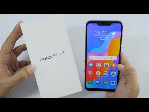 Honor Play Smartphone with GPU Turbo Unboxing & Overview