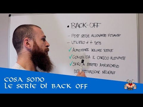 Cosa sono le Serie di Back-Off nell&rsquo;Allenamento? VdF Ep.3