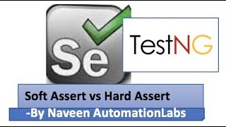 Soft Assertion in TestNG in Selenium Webdriver || Soft Assert vs Hard Assert in TestNG screenshot 5