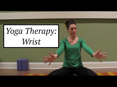 Yoga Therapy: Wrist Pain & Carpal Tunnel Syndrome: LauraGYOGA - YouTube