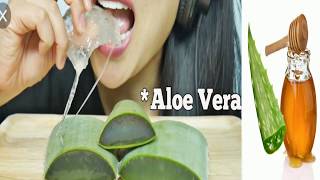 I Eat Crunchy  Aloe Vera And Honey ! You Won&#39;t Believe What It Did To Me