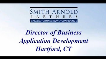 Director of Business Application Development (CLOSED) | Smith Arnold Partners