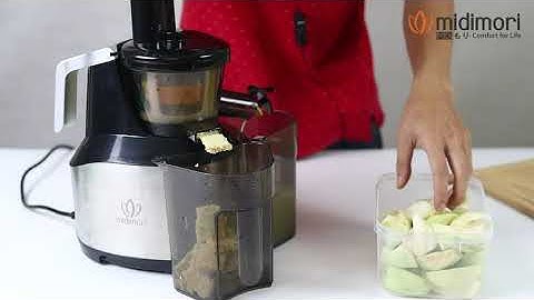 Thử Thách Ép 2kg Ổi Bằng Máy Ép Chậm Midimori MDMR -999