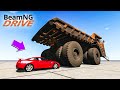 БЕЛАЗДЫҢ САЛМАҒЫНА ҚАЙ КӨЛІК ШЫДАЙ АЛАДЫ? ✦ BeamNG.drive