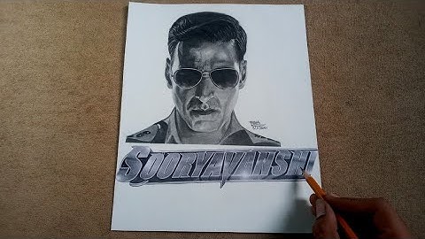 "Sooryavanshi" 🔥Akshay Kumar Realistic Sketch 🔥@akshaykumar | Artist Parth Parmar