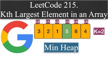 LeetCode 215. Kth Largest Element in an Array
