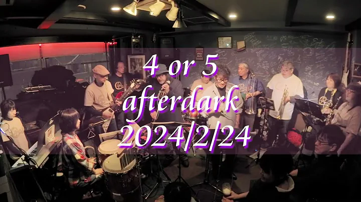 4or5 ワンマンライブ2024 in after dark